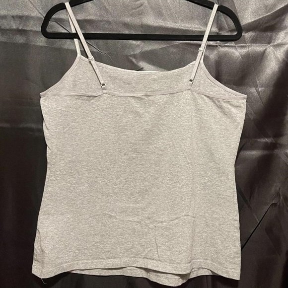 WOMEN'S GEORGE HEATHER GREY / GRAY TANK TOP SIZE XL 16 - 18 SUPER SOFT AND COMFY - Picture 2 of 7